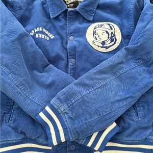Billionaire Boys Club Blue Corduroy Jacket with Classic Design - Men’s size L